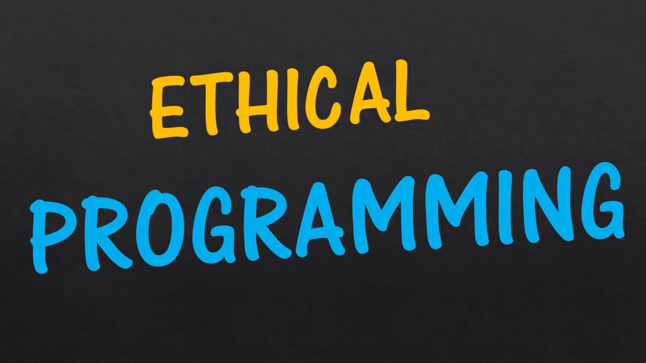 programming ethics assignment