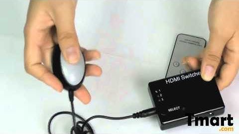 13.25 3 in 1 Mini HDMI Switch with Remote Control -C02272