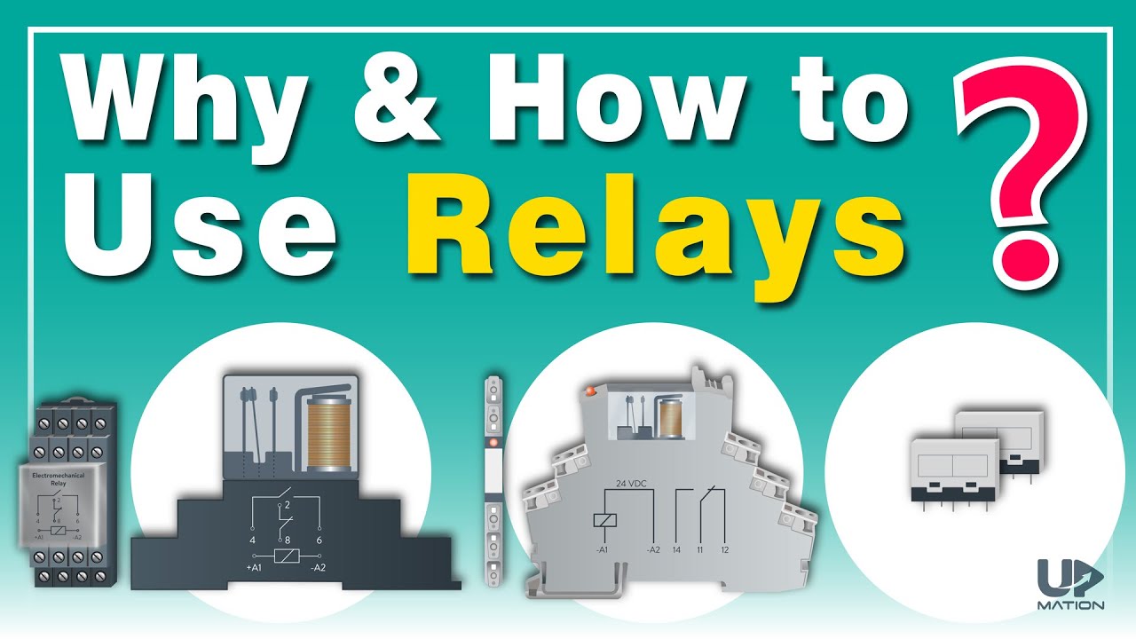 Why we use Relay in PLC Applications | Relay Wiring Diagram | Types of