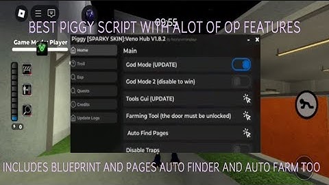 Best Piggy Script Op Features Auto Blueprint And Pages Best Auto Farm | Veno Hub V1.8.5