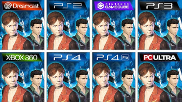 Resident Evil – Code Veronica (2000) Dreamcast vs PS2 vs GameCube vs PS3 vs XBOX360 vs PS4/PRO vs PC
