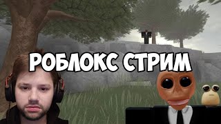 😲СТРИМ ПО ROBLOX😲 СТРИМ С ВЕБКОЙ!