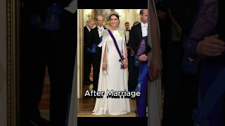 Kate Middleton Before &amp; After 👸 The Royal Glow Up #beforeandafter #royalstyle