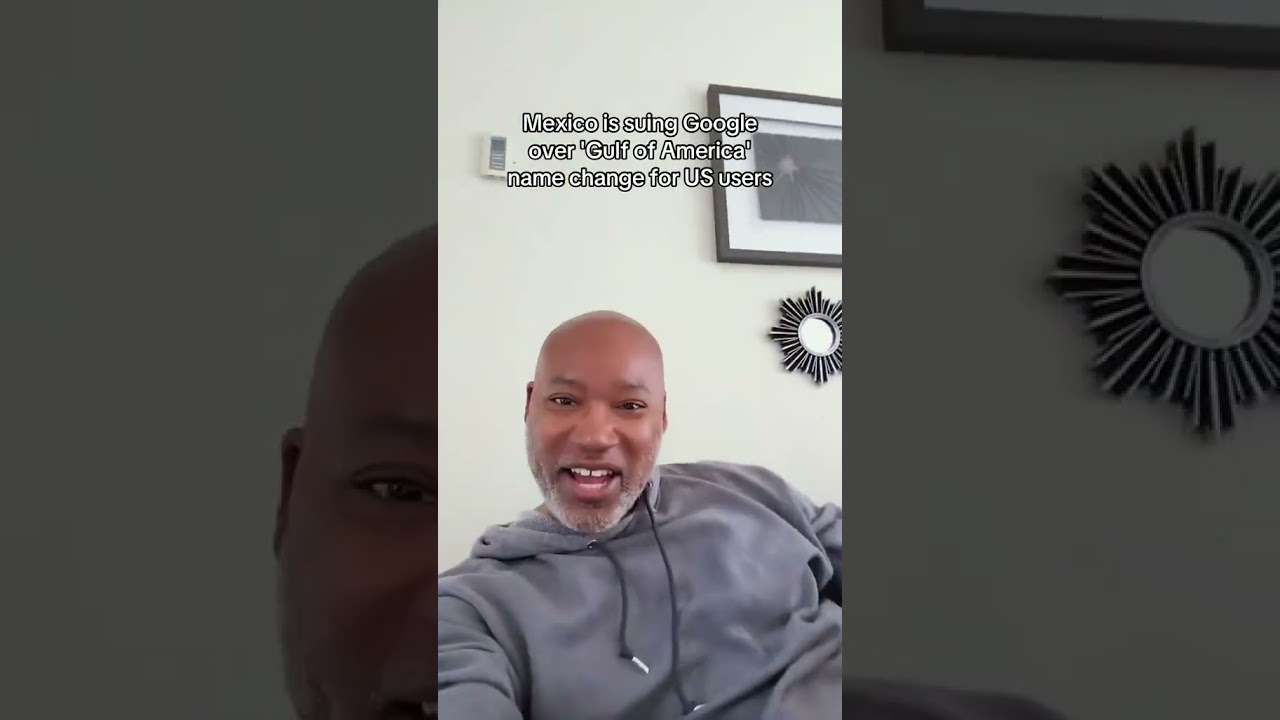 Mexican president Claudia Sheinbaum sues Google. 