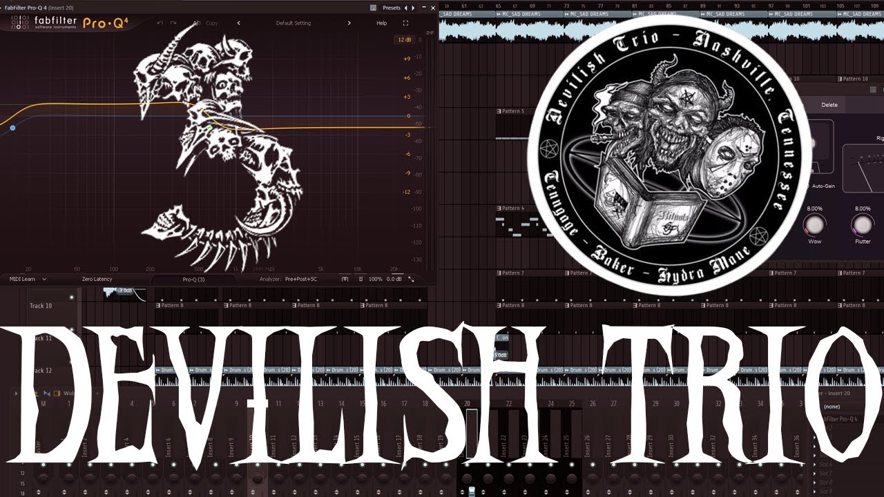 How to make a DEVILISH TRIO, TENNGAGE TYPE BEAT