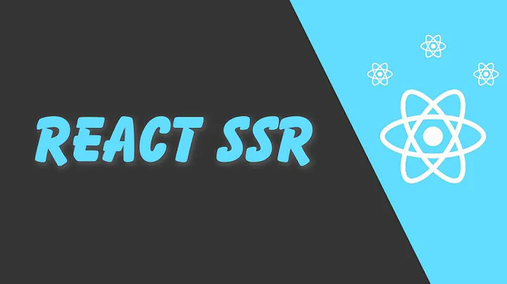 React Server Side Rendering Introduction For Beginners - ReactJS ssr with Expressjs