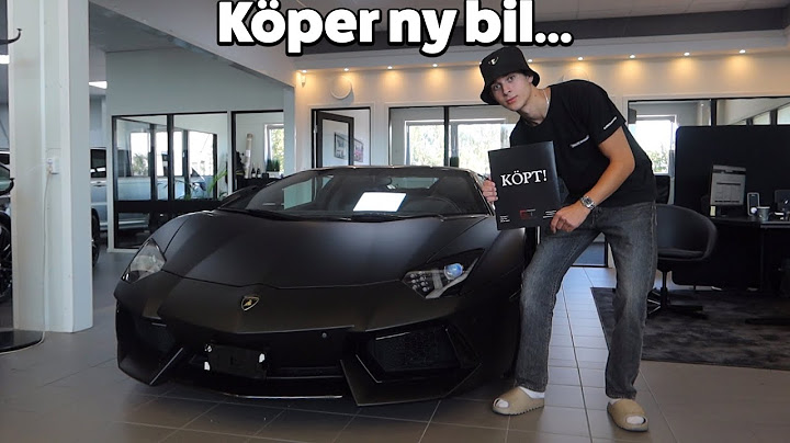 Jag Köper En Ny Bil