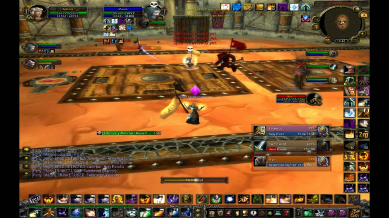 WPD (Double Healer)  vs  RMP  3v3 Arena