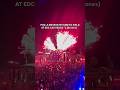 A METEOR HIT THE FESTIVAL 🔥☄️ #shorts #edm #rave #viral