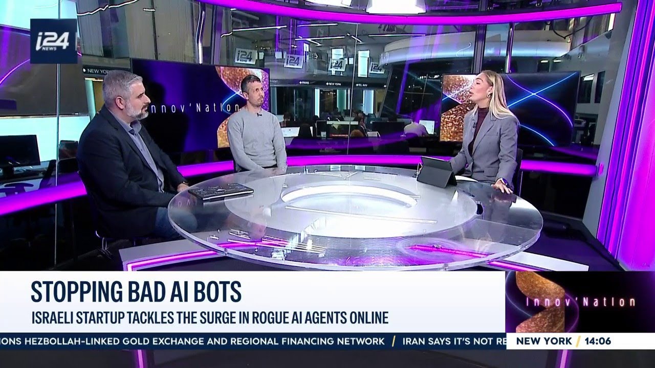 Israeli startup tackles the surge in rouge AI agents online | Innov'Nation