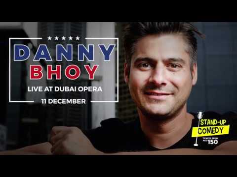First Comedy gig with Danny Bhoy on 11 Dec 2017 – Dubai Opera