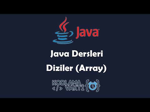 Video: Java'da bir diziyi nasıl doldurursunuz?