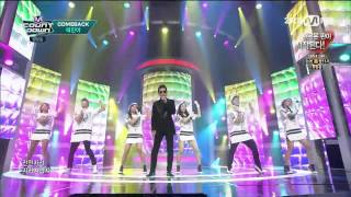 150730 E435 Mnet M! Countdown TAE JIN A  Comeback Stage - JIN JIN JA RA