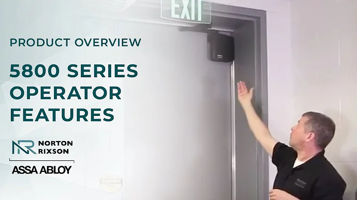 Norton Rixson 5800 ADAEZ Door Operator | Features