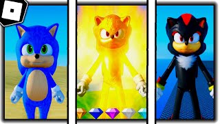 How to get ALL 6 BADGES (2023) in SONIC MOVE ADVENTURE - Roblox