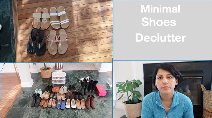 My Practical Minimal shoes declutter