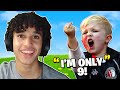 I met the most toxic 9 year old in fortnite... (i confronted him)