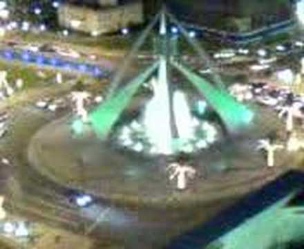 Clock tower in Deira at night