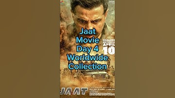 Jaat Day 4 Worldwide Collection|| #akrmoviemorsel #jaat #sunnydeol #randeephooda