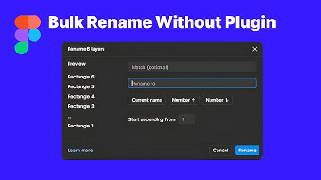 How to Bulk Rename in Figma Without a Plugin 
