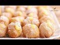 FRITTELLE DI CARNEVALE ALLA CREMA | RICETTA FACILE E VELOCE