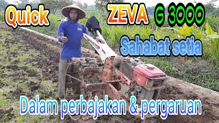 Traktor Sawah Pasang Rel Untuk Bisa Melewati Kali