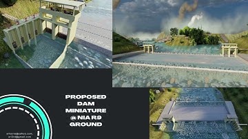 #dam#damwall #walkthrough #animation #aerial #structural #modelling #sketchup #lumion #designing