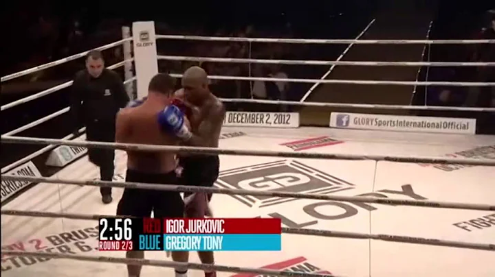 GLORY 2 Brussels - Igor Jurkovic vs. Gregory Tony ...