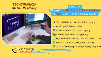 Khoá Học Hướng Dẫn Sửa Máy Tính - Cách Cài Đặt, Ghost Windows, Các Ứng Dụng Thiết Yếu, Mạng Máy Tính
