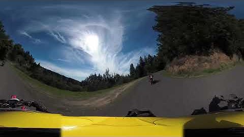 I shot a spherical 360-degree video using YI 360 VR camera