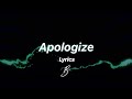 Besomorph & Anthony Keyrouz - Apologize (ft. Lunis) [Lyric Video]