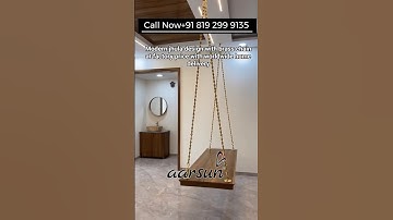 home decor ideas wood finish | jhula ideas