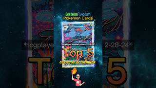 Top 5 RAREST Gloom Pokémon Cards 🌺 #shorts #obsidianflames #pokemon