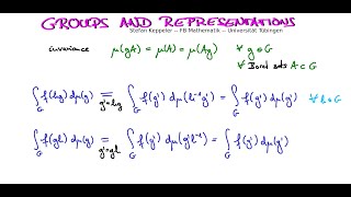 Haar measure 1 - invariance