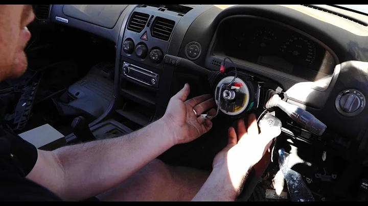 How to Replace Holden Commodore Clock Spring Airbag Steering Wheel VT VX VU VY