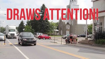 RRFB Rectangular Rapid Flashing Beacon Solar Powered Kali-Flash