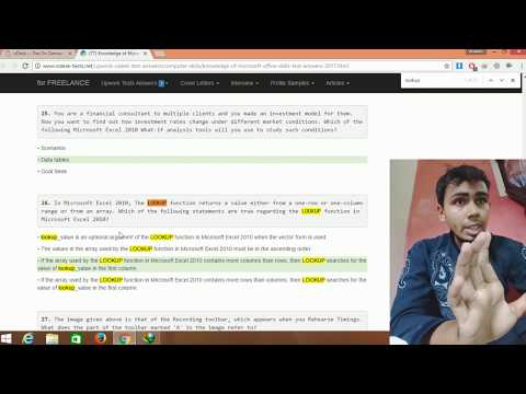 how to pass upwork test 2017-2018 100 Guaranteed