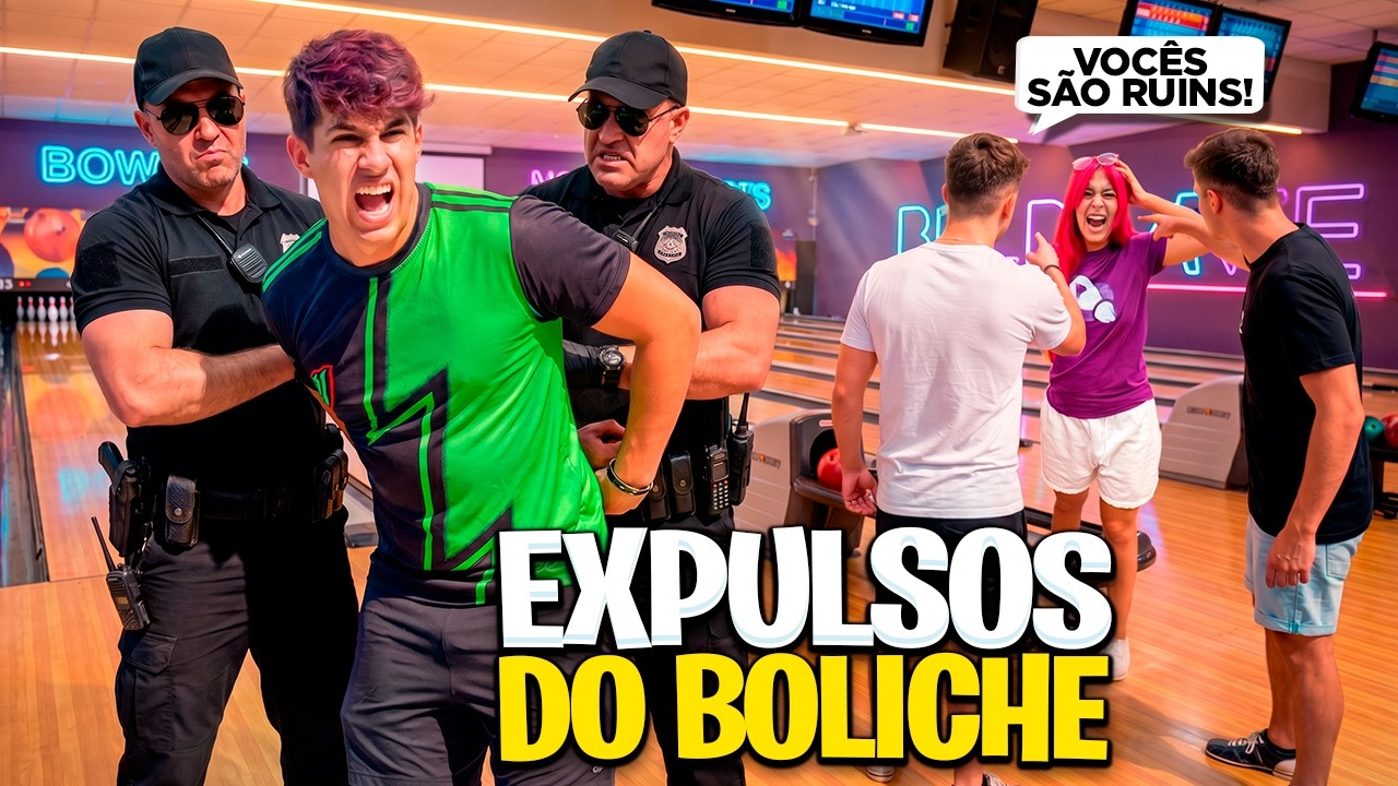 FOMOS EXPULSOS DO BOLICHE *teve confusão