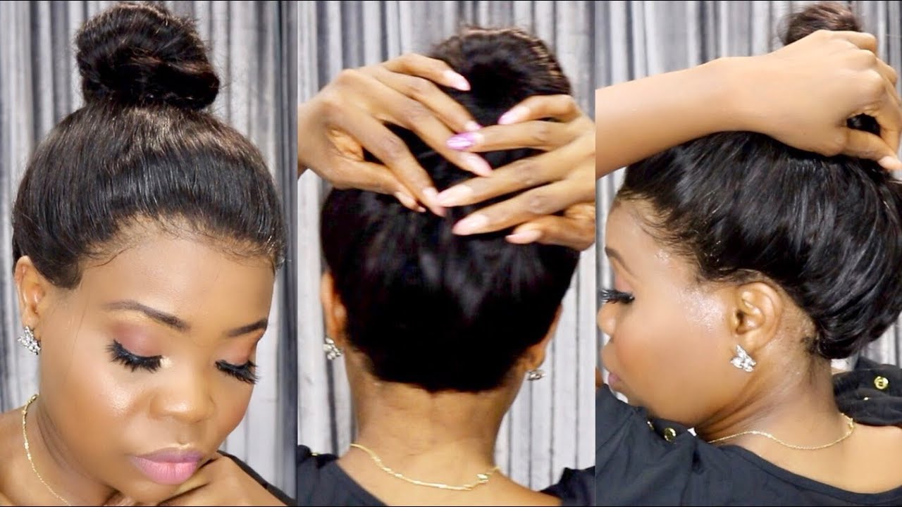 lace frontal bun