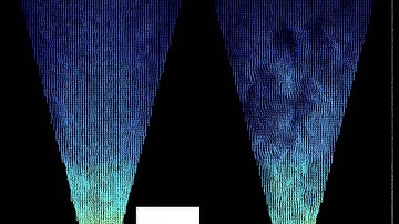 Oscillating Flow in a Two Diffusers