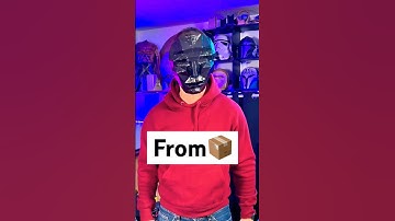 Making A FrontMan Mask With Cardboard! #squidgame #epiccardboardprops