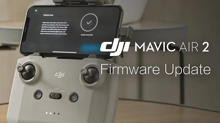 Mavic Air 2 | How to Update the Firmware