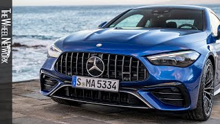 2024 MercedesAMG CLE 53 Coupe | Starling Blue Metallic | Driving, Interior, Exterior