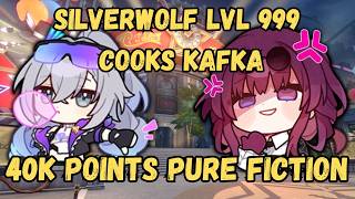 E2S1 Silverwolf Lvl 999 Cooks Kafka on Pure Fiction Starward Mode 40K Points