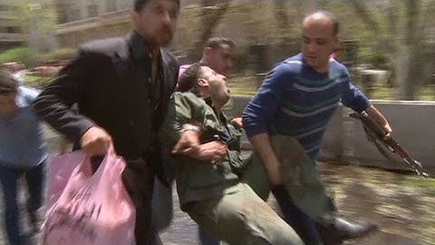 Syrian blast disintegrated bus