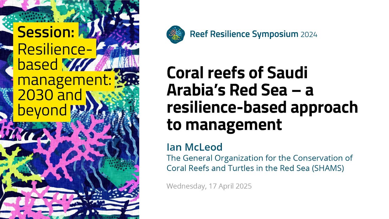 Coral reefs of Saudi Arabia’s Red Sea – a resilience-based approach to ...
