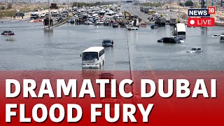 Dubai Rain LIVE Updates | Heavy Rain In Dubai Leads To Flood In Desert City Of Dubai | News18 | N18L
