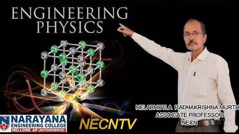 PHYSICS -Tips for First B.Tech Students-R23-JNTUA Syllabus-Unit-1-part-1-by N Radha Krishna Murthy