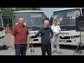 Між Дрогобичем та Трускавцем закурсували нові автобуси європейського зразка