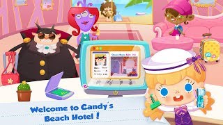 Fun Baby Care Game Candy's Vacation Beach Hotel Kids App on Android, iOS screenshot 3